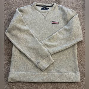 Vineyard Vines- Martha’s Vineyard fuzzy crewneck - small